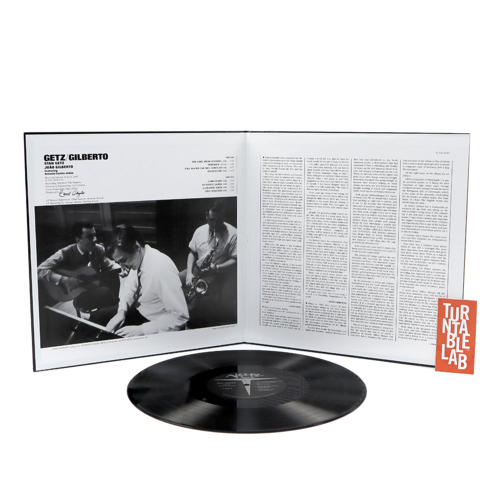 Stan Getz & Joao Gilberto: Getz / Gilberto (Acoustic Sounds 180g) Vinyl LP
