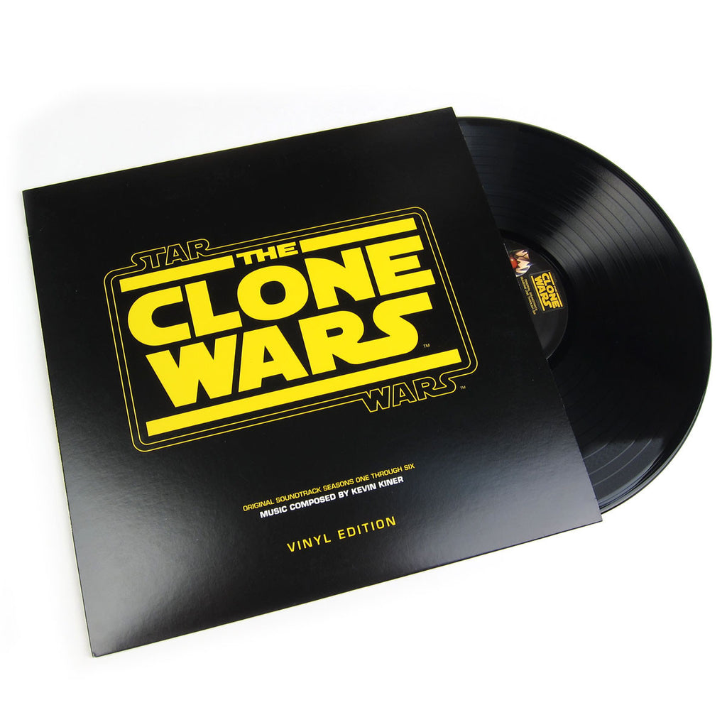 Kevin Kiner: Star Wars The Clone Wars Original Soundtrack Vinyl LP —