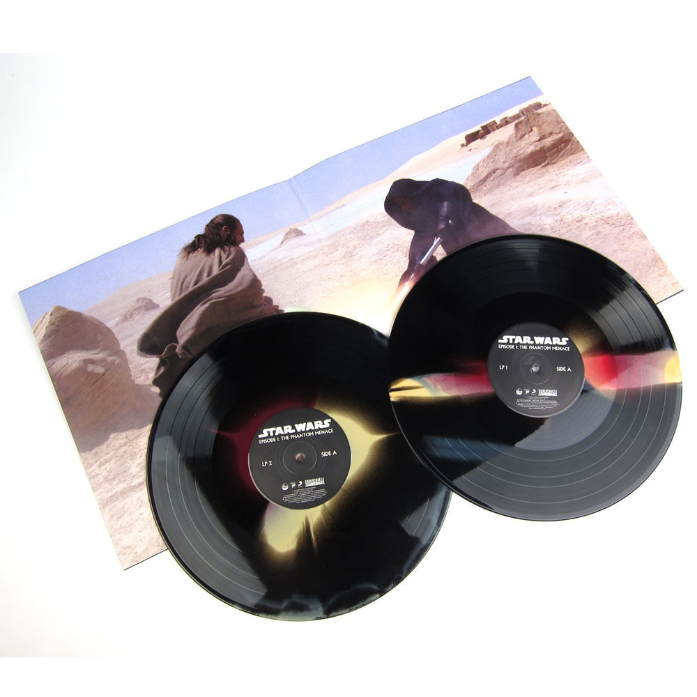 John Williams: Star Wars - The Phantom Menace Soundtrack (Darth Maul Colored Vinyl) Vinyl 2LP