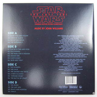 John Williams: Star Wars - The Last Jedi Soundtrack - Snoke & Kylo Variant (180g, Colored Vinyl) Vinyl 2LP
