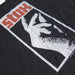 Stax: Distressed Logo Shirt - Black detail