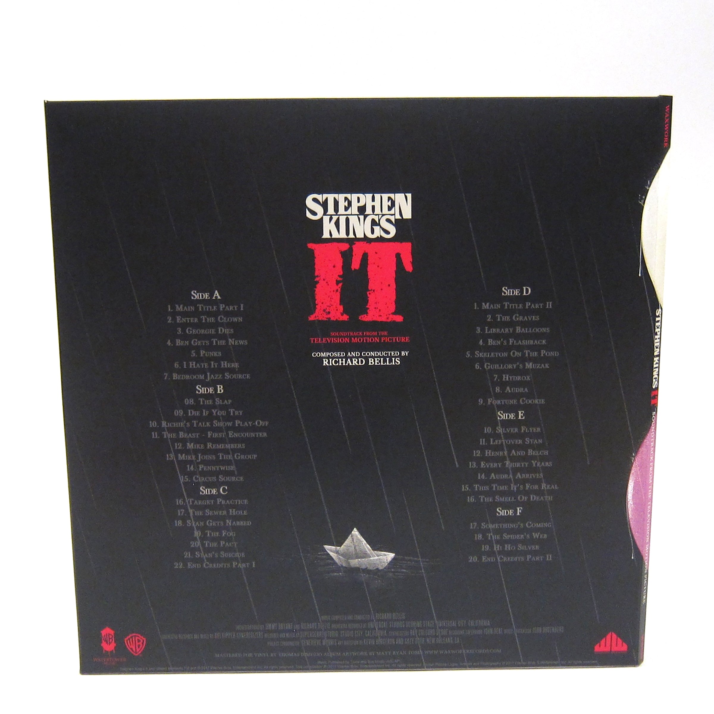 Richard Bellis: Stephen King's It Soundtrack (180g, Red, Blue, Yellow ...