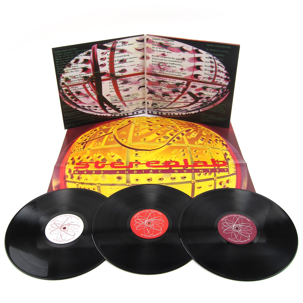 Stereolab: Mars Audiac Quintet Vinyl 3LP