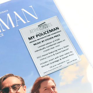 Steven Price: My Policeman Soundtrack (Music On Vinyl 180g, Colored Vinyl) Vinyl LP - LIMIT 1 PER CUSTOMER