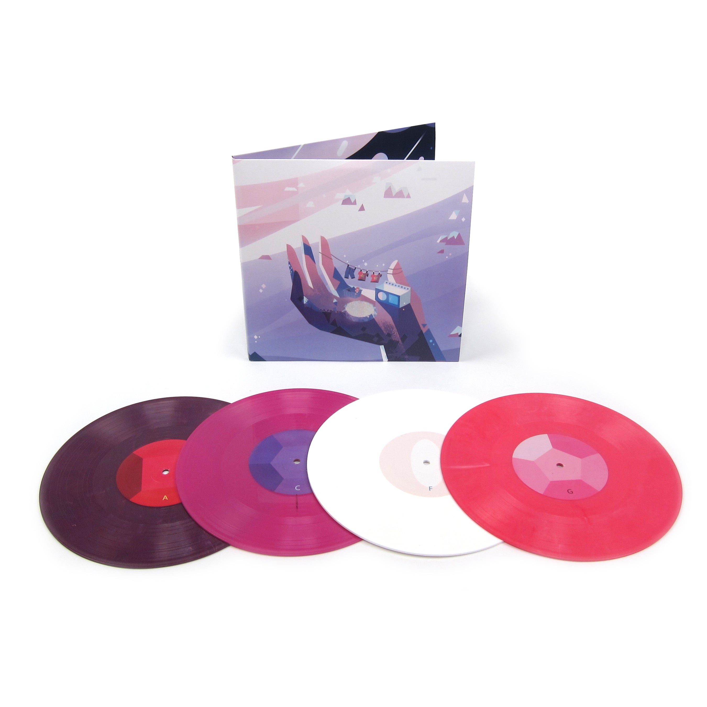 Steven Universe : Soundtrack (Colored Vinyl) Vinyl 4x10