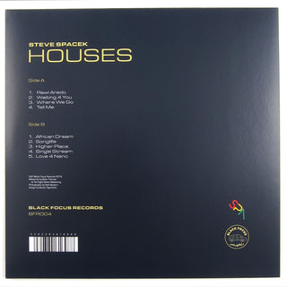 Steve Spacek: Houses (180g) Vinyl LP back