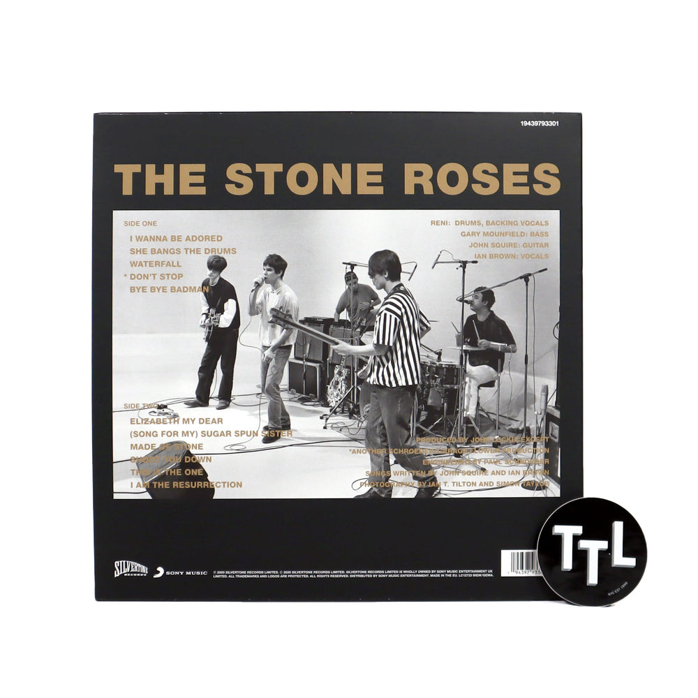The Stone Roses: The Stone Roses (180g, Clear Colored Vinyl) Vinyl LP