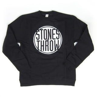 Stones Throw: Classic Logo Sweatshirt - Black
