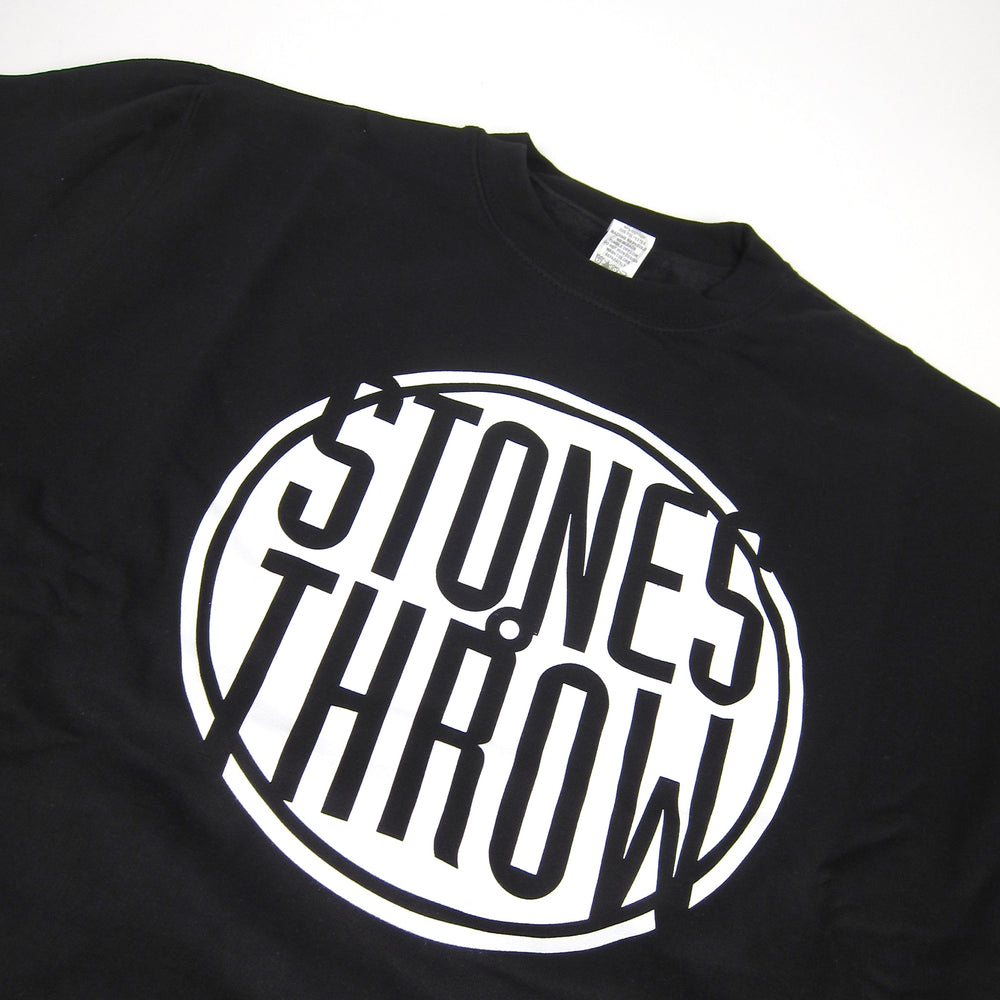 Stones Throw: Classic Logo Sweatshirt - Black