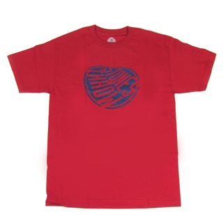 Stones Throw: Melted Logo Shirt - Red