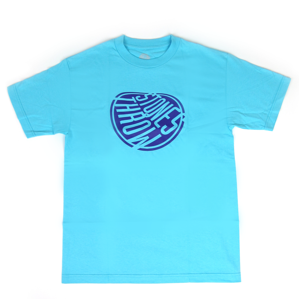Stones Throw: Melted Logo Shirt - Blue