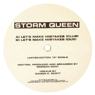 Storm Queen: Let's Make Mistakes 12"