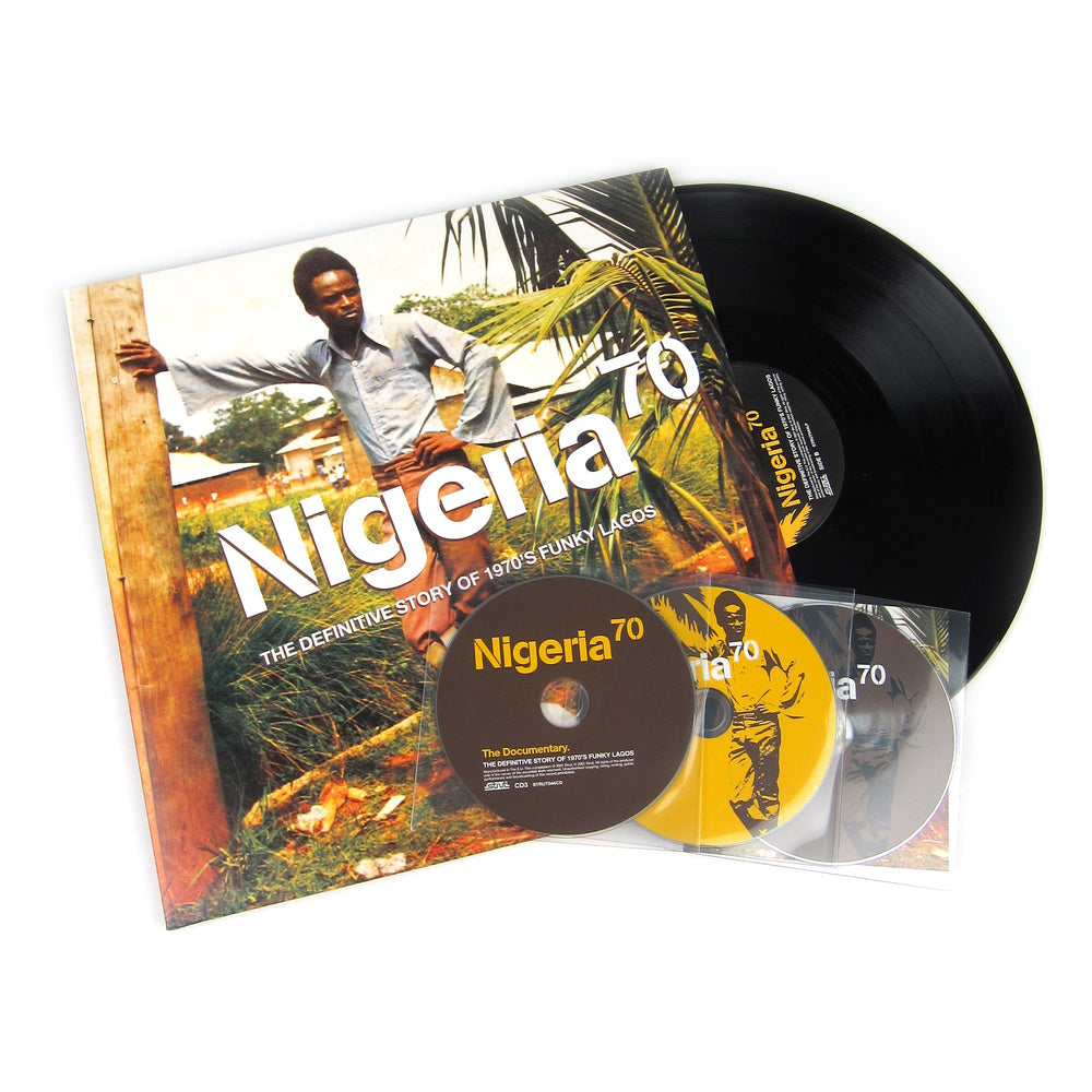 Strut Records: Nigeria 70 - The Definitive Story Of 1970s Funky Lagos (180g) Vinyl 3LP+CD