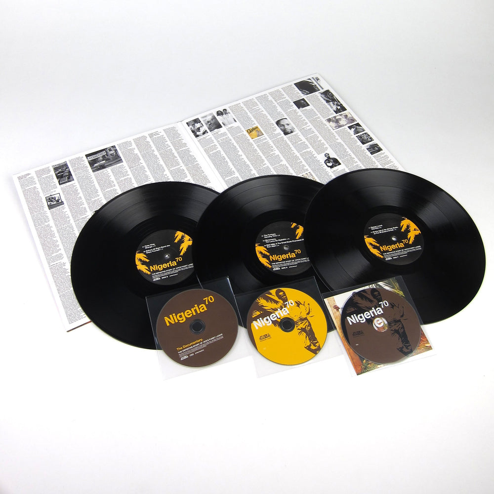 Strut Records: Nigeria 70 - The Definitive Story Of 1970s Funky Lagos (180g) Vinyl 3LP+CD