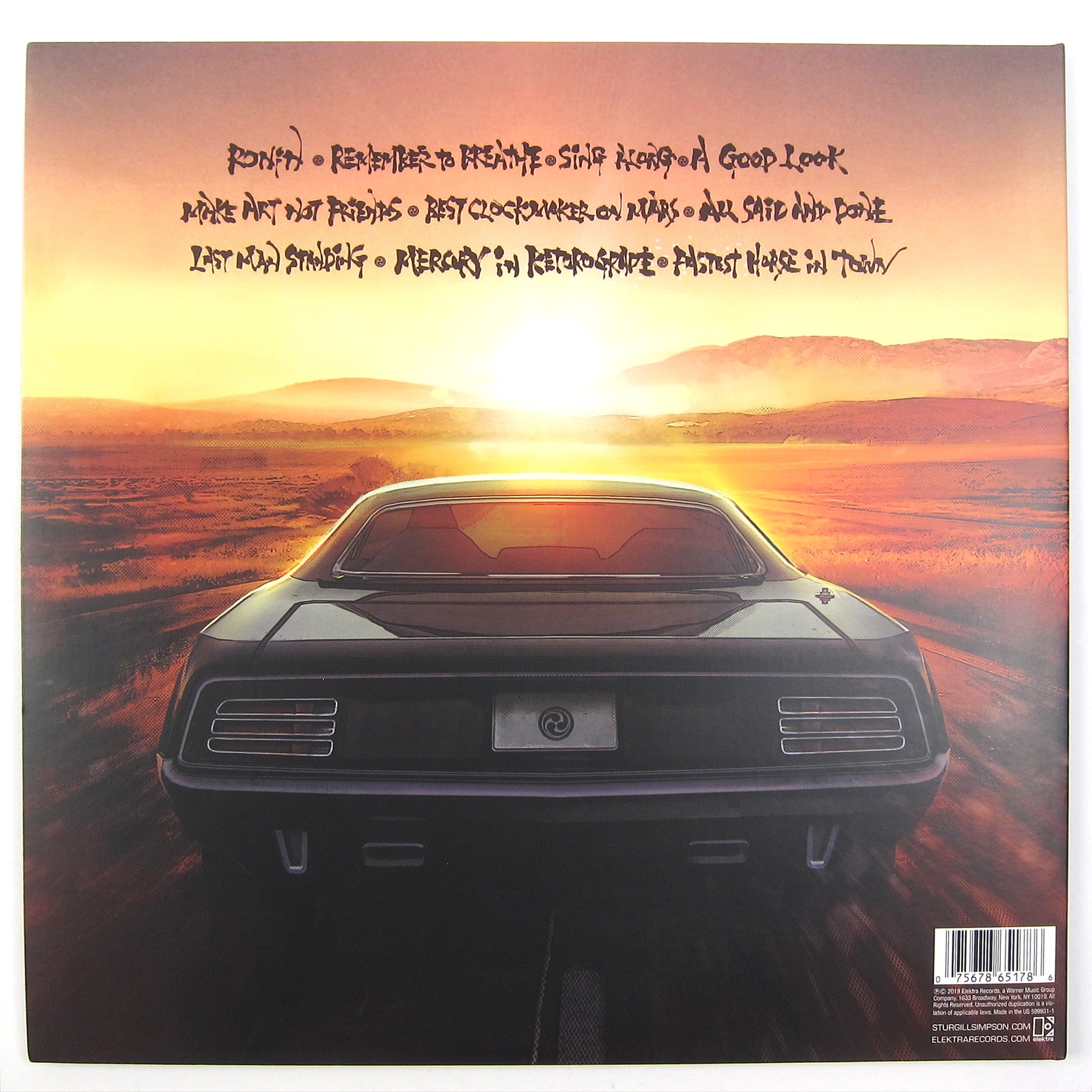 Sturgill Simpson: Sound & Fury (Indie Exclusive Colored Vinyl) Vinyl L ...