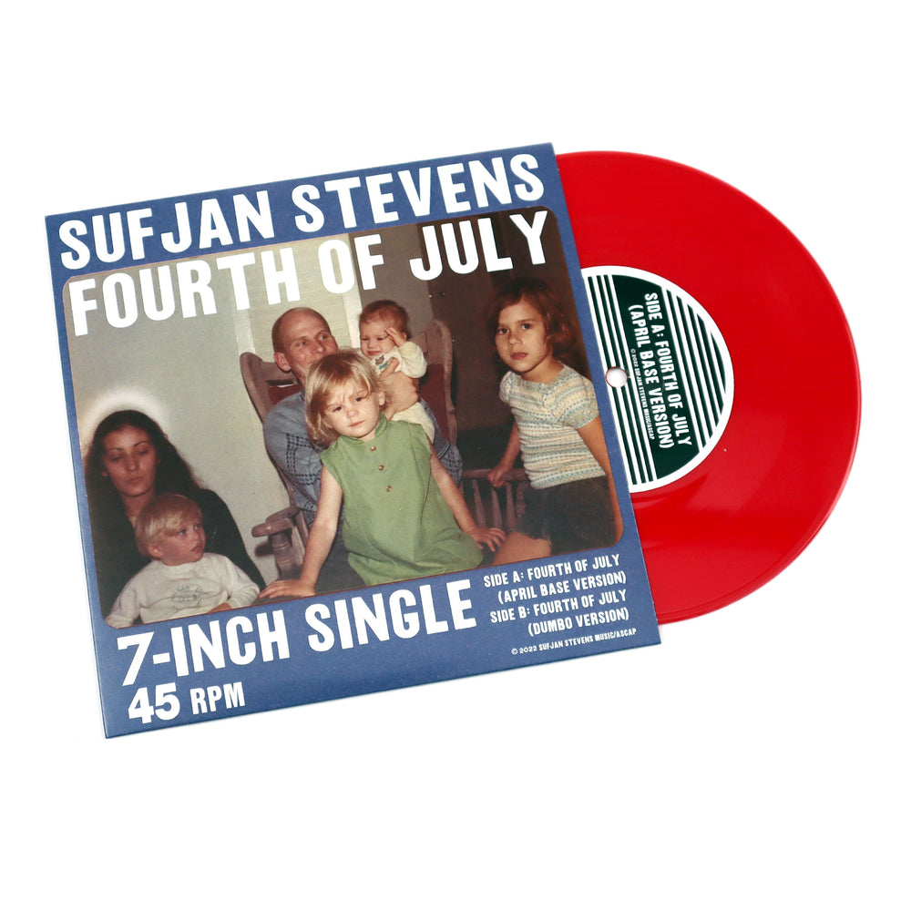 Sufjan Stevens: Fourth Of July (Colored Vinyl) Vinyl 7"
