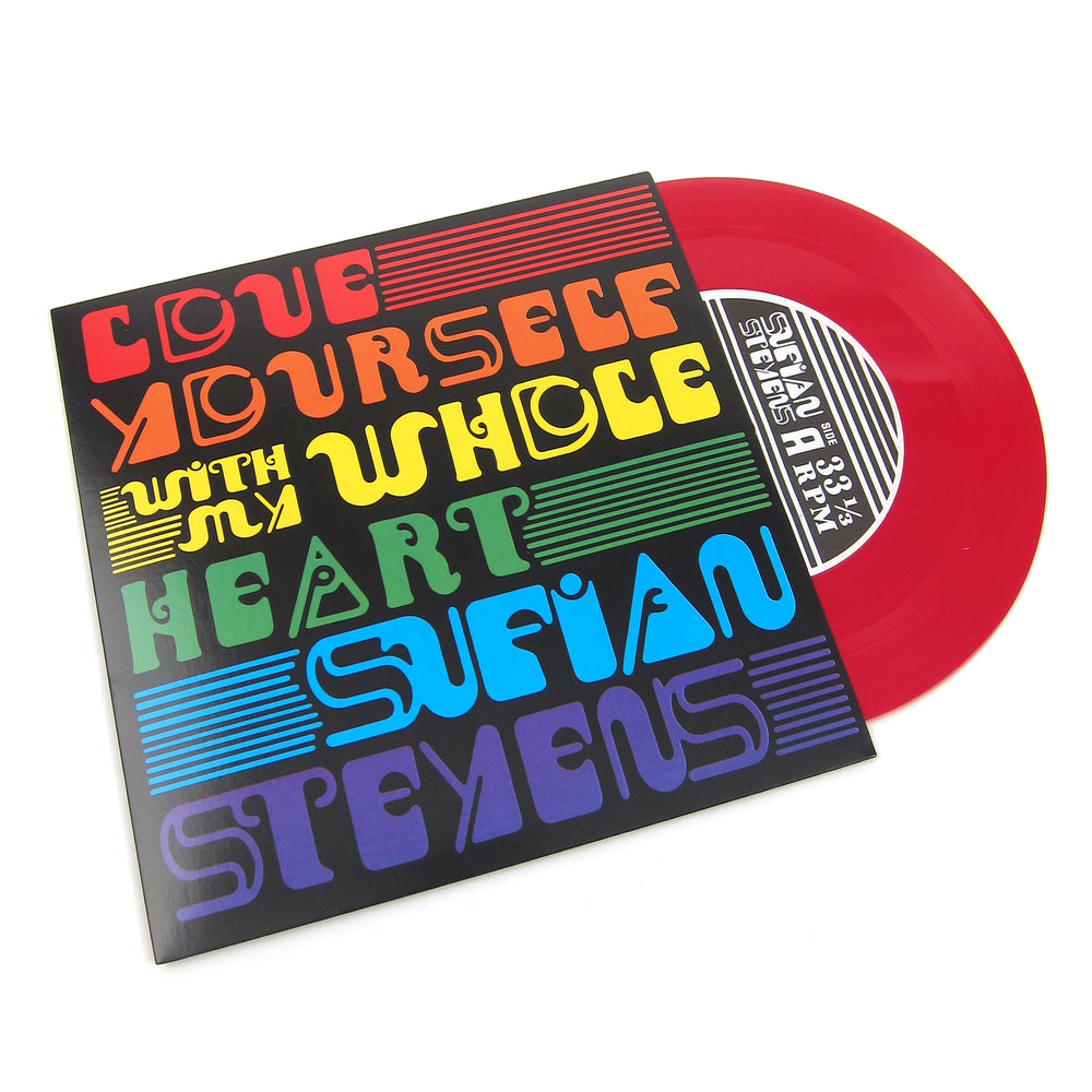 Sufjan Stevens: Love Yourself / With My Whole Heart (Random Colored Vinyl) Vinyl 7"
