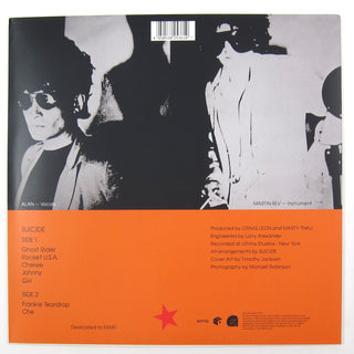 Suicide: Suicide (Red Colored Vinyl) Vinyl LP