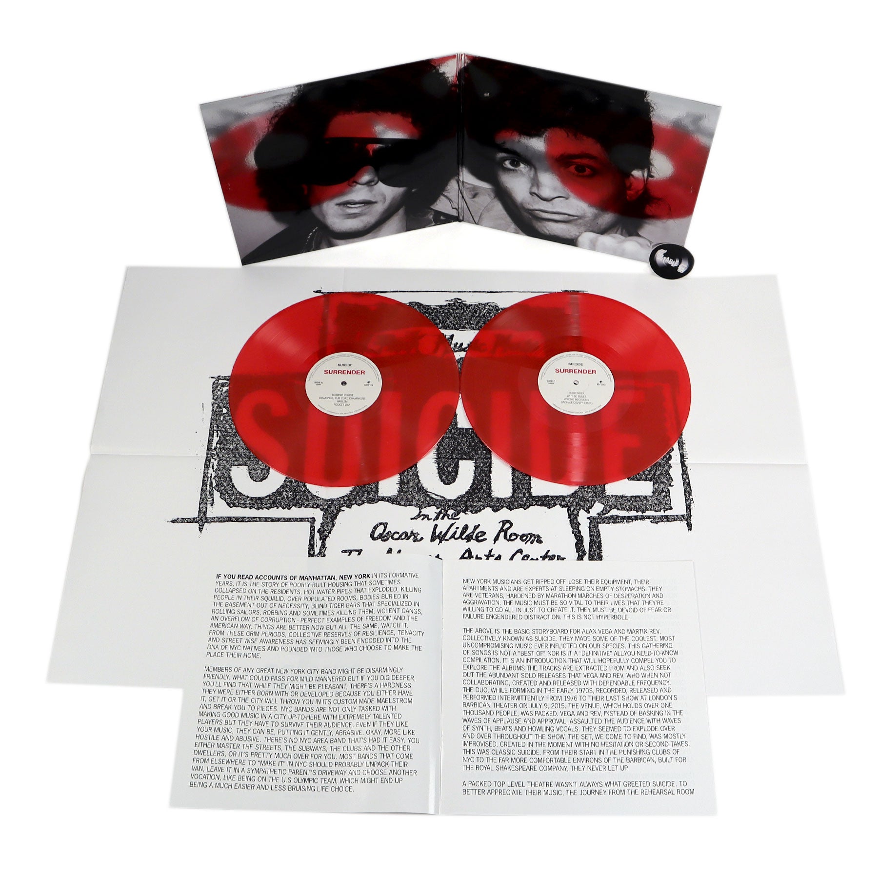 米2LP Suicide Surrender SUICIDELP06 Mute /00520 Suicide - Surrender (Colored Vinyl 2LP) - Music Direct