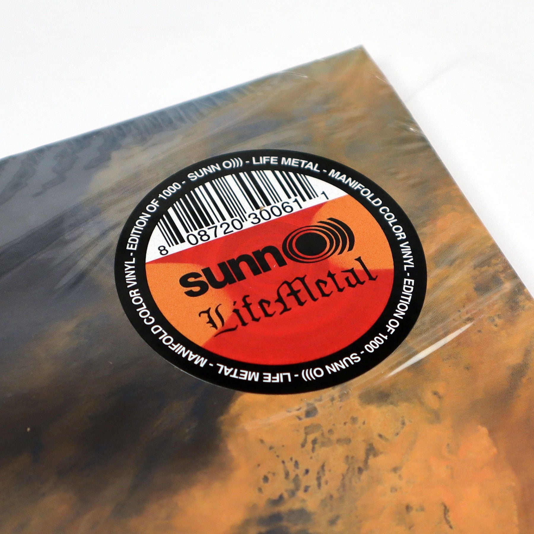 洋楽 Sunn O))) Life l 2LP Deluxe Edition Sunn O))): Life Metal (Red & Orange Colored Vinyl) Vinyl 2LP