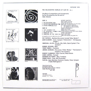 Sun Ra: The Heliocentric Worlds Of Sun Ra Vol.1 Vinyl LP