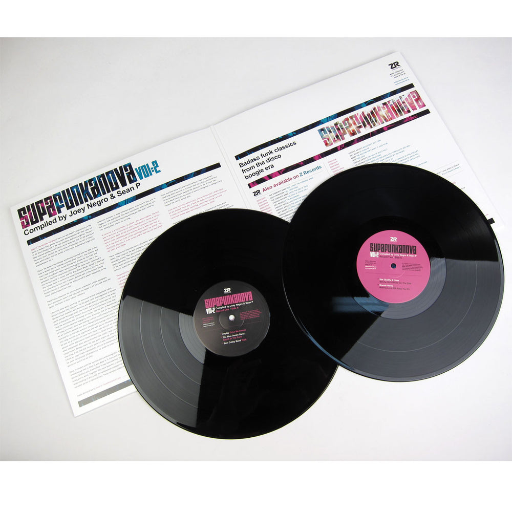 Joey Negro & Sean P: Supafunkanova (Disco + Boogie Funk) Vol.2 Vinyl 2LP