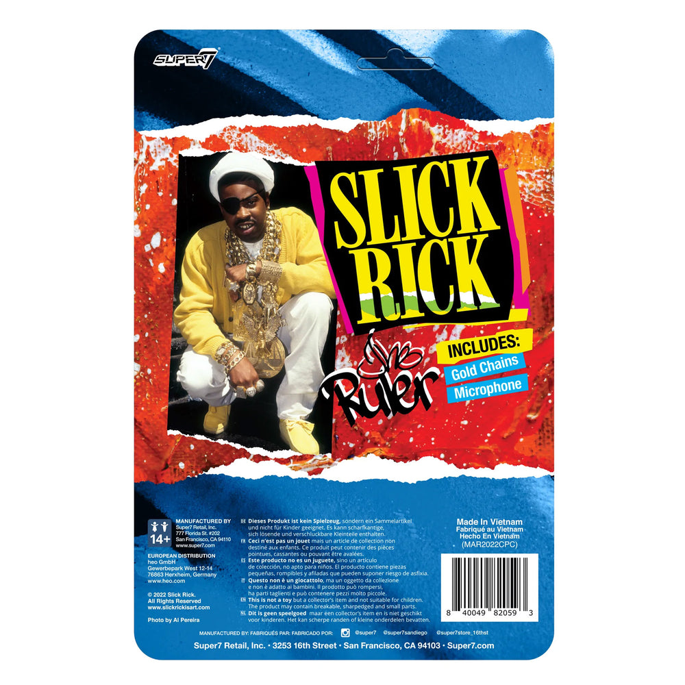 Super7: Slick Rick ReAction Figure