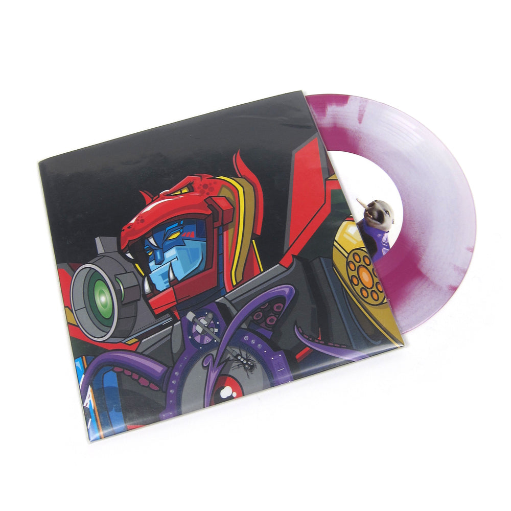 QBert: Super Seal Giant Robo V.1 (White/Purple Colored Vinyl) Vinyl 7"