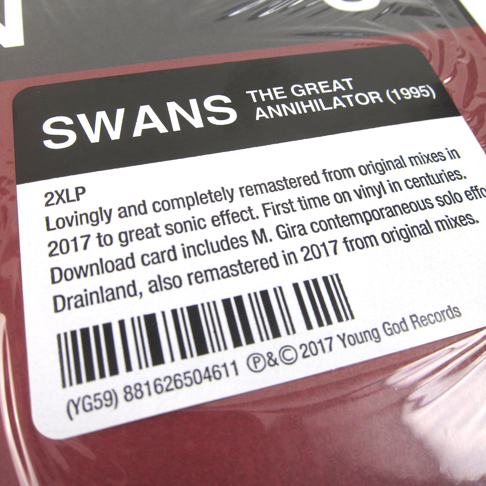 Swans: The Great Annihilator Vinyl 2LP