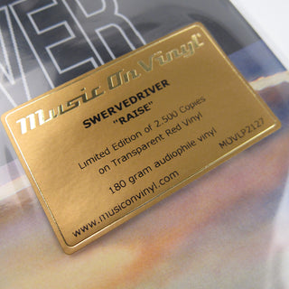 Swervedriver: Raise (Music On Vinyl 180g, Colored Vinyl) Vinyl LP