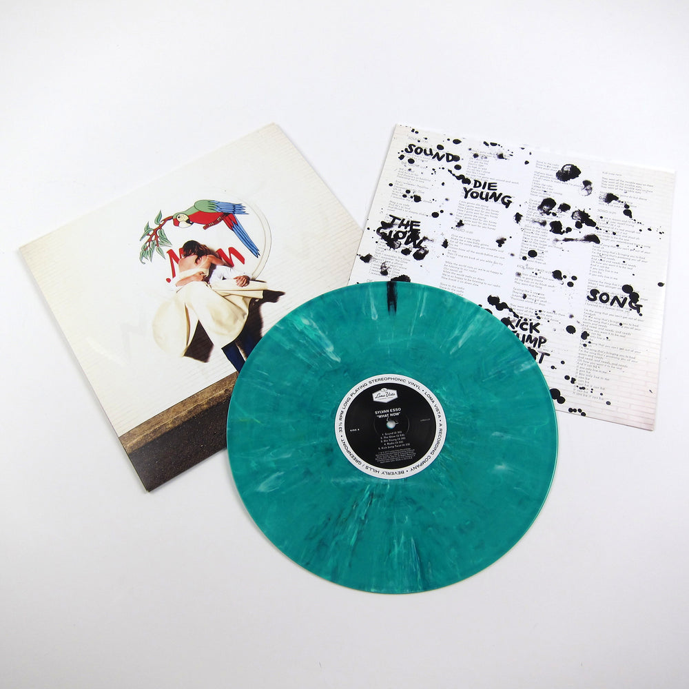 Sylvan Esso: What Now (Turquoise Colored Vinyl) Vinyl LP