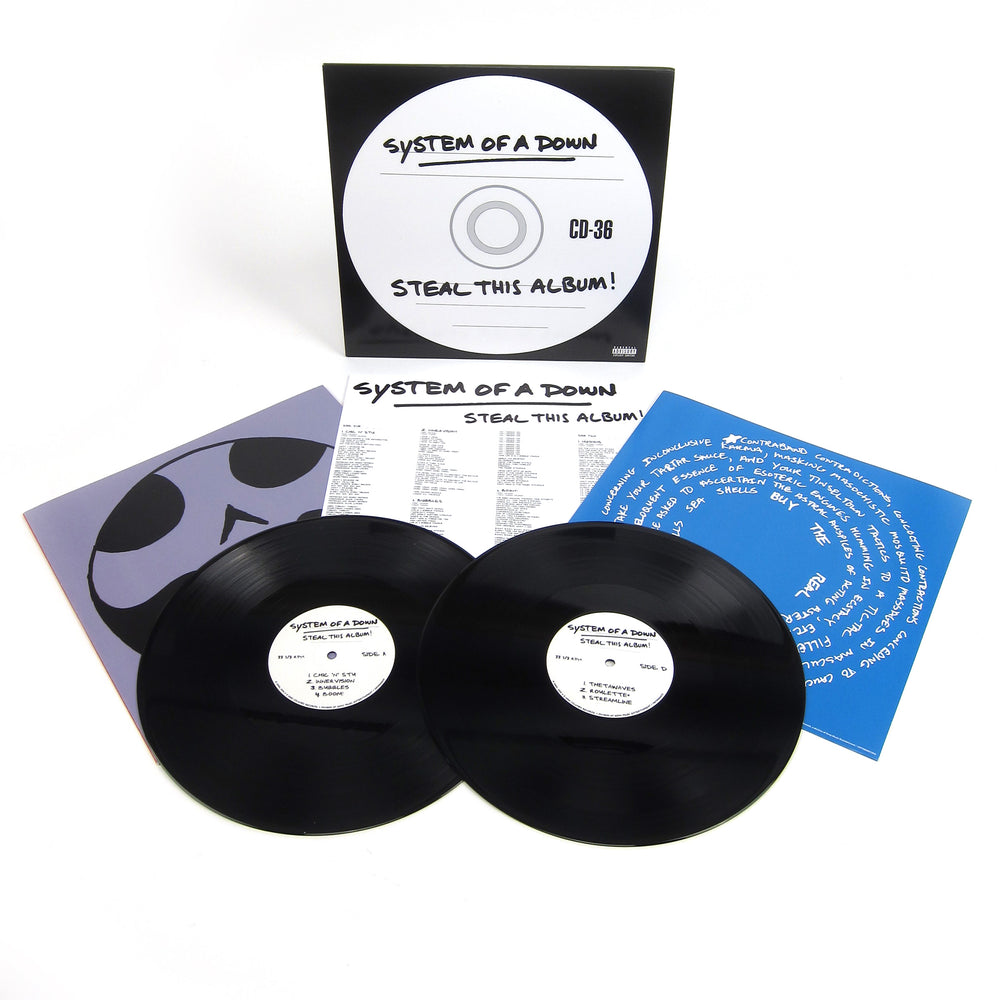 Afstå fløjte Afgang til System Of A Down: Steal This Album! Vinyl 2LP — TurntableLab.com