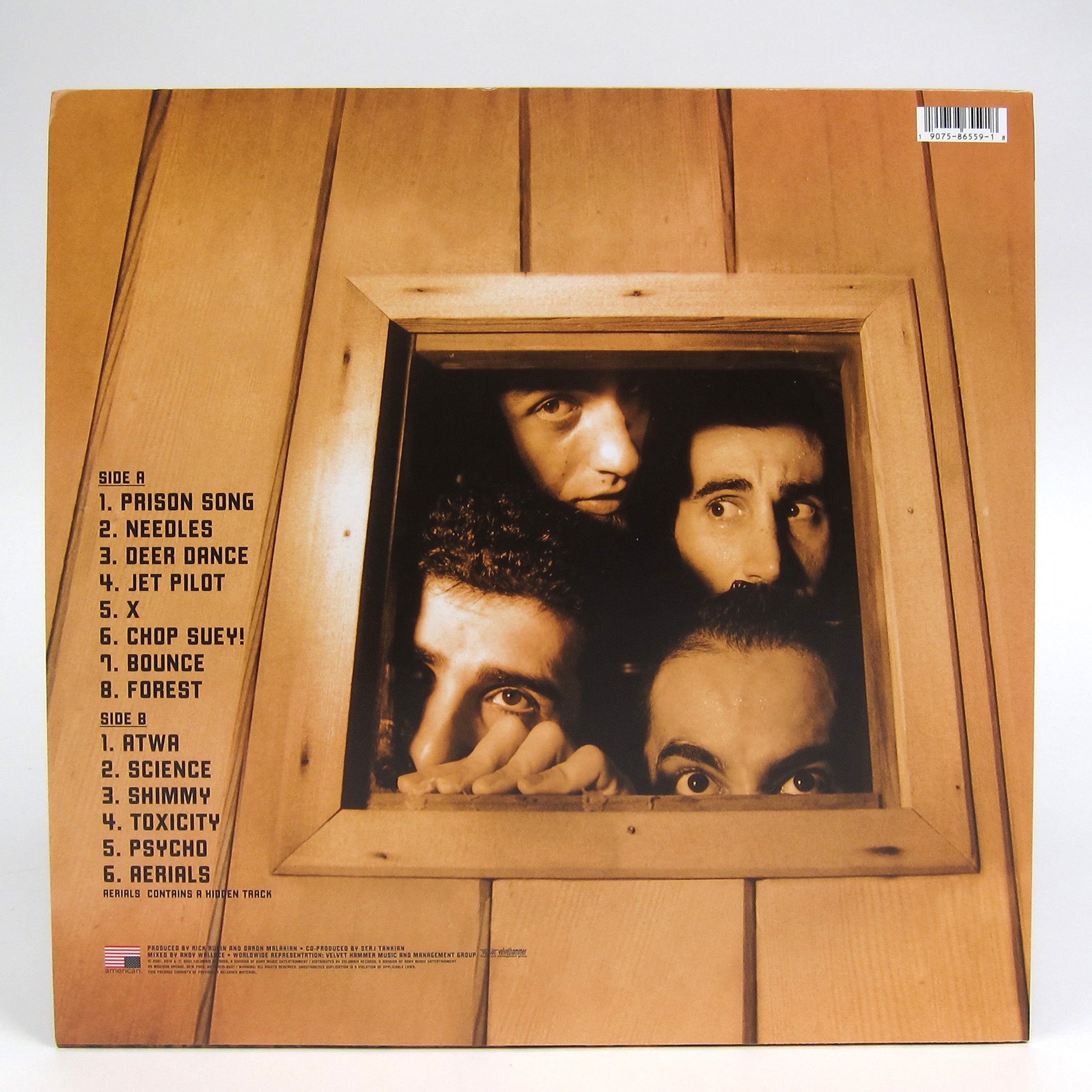 System Of A Down: Toxicity Vinyl LP – - Main Image