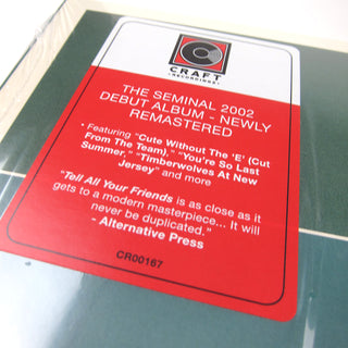 Taking Back Sunday: Tell All Your Friends Vinyl LP