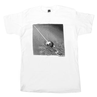 Tame Impala: Monochrome Currents Shirt - White