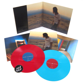 Tame Impala: The Slow Rush (180g, Indie Exclusive Red / Light Blue Colored Vinyl) Vinyl 2LP - Limit 1 Per Customer
