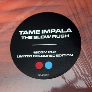 Tame Impala: The Slow Rush (Indie Exclusive Red / Light Blue Colored Vinyl) Vinyl 2LP