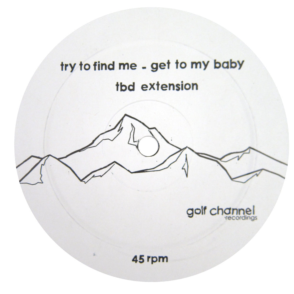 Try To Find Me: Get To My Baby Vinyl 12"