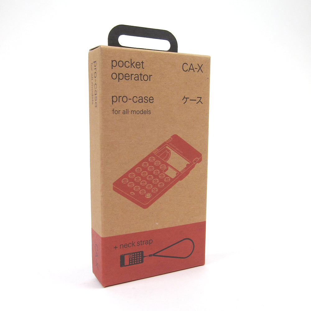 Teenage Engineering: CA-X Silicone Case For Pocket Operators - Red