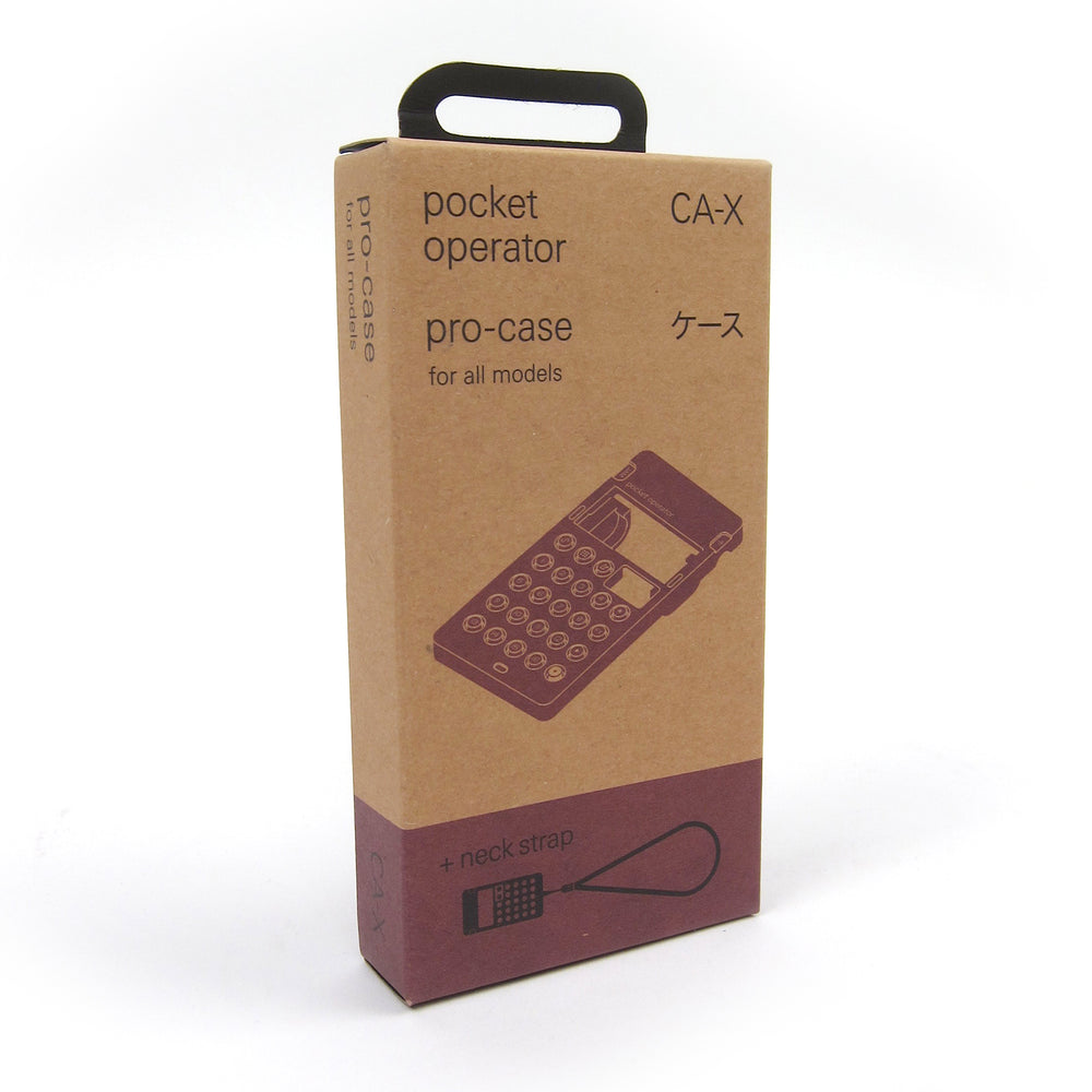 Teenage Engineering: CA-X  Silicone Case For Pocket Operators - Wine Red