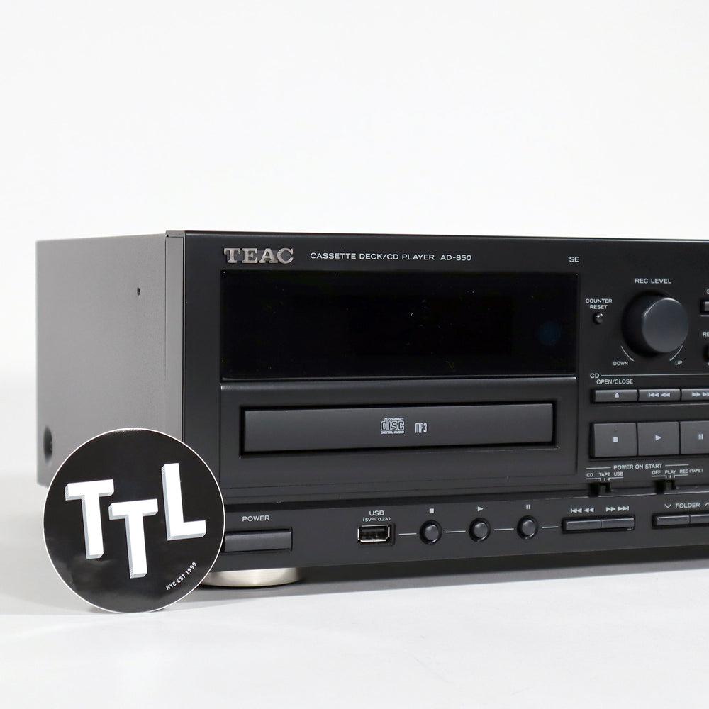 Teac: AD-850 Cassette Player / CD Player / USB Recorder (AD850SEB)