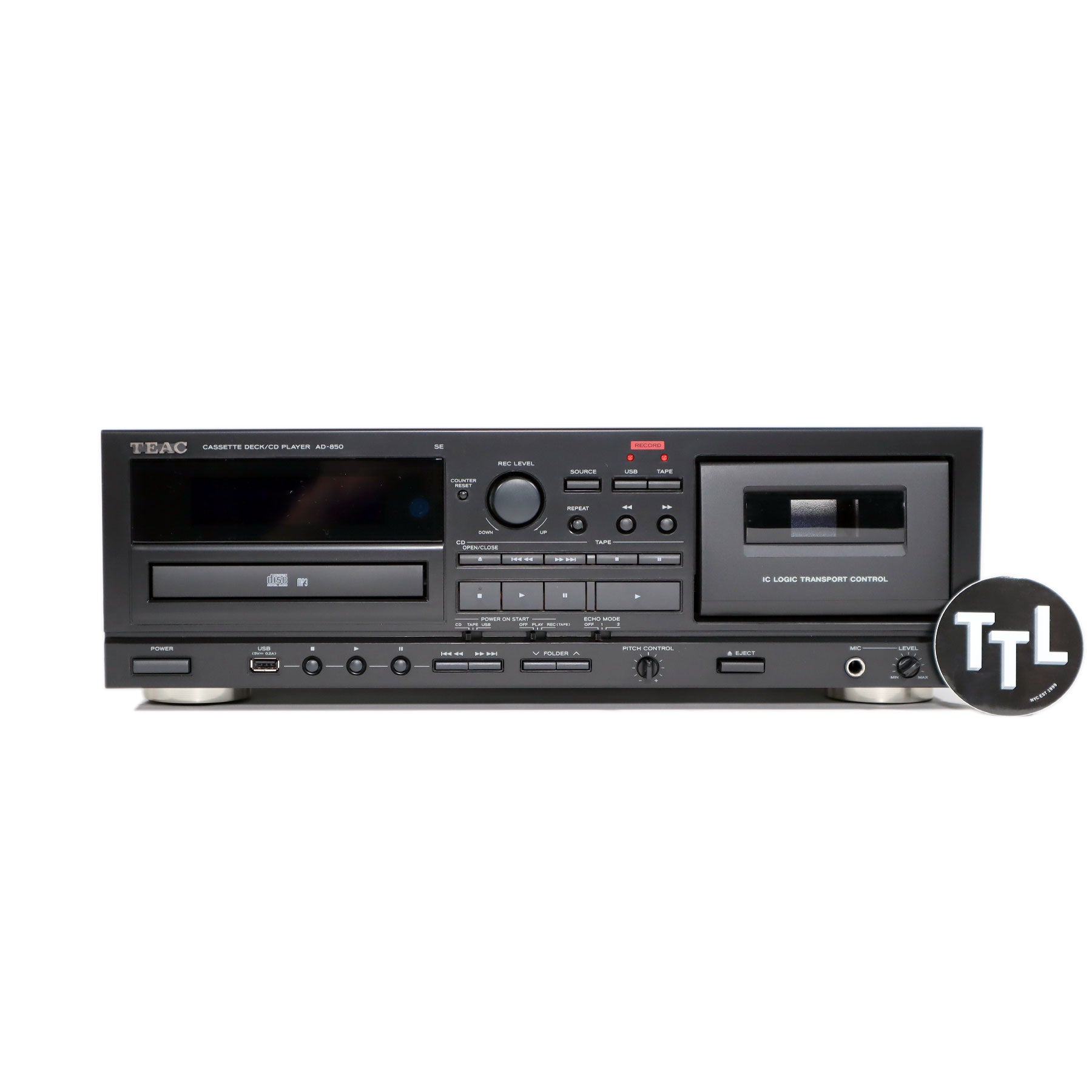 Teac: AD-850 Cassette Player / CD Player / USB Recorder