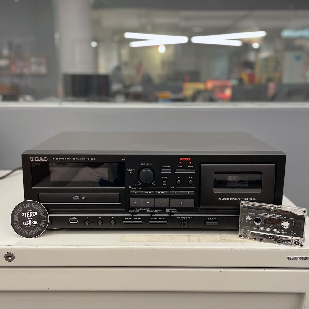 Teac: AD-850 Cassette Player / CD Player / USB Recorder (AD850SEB) —