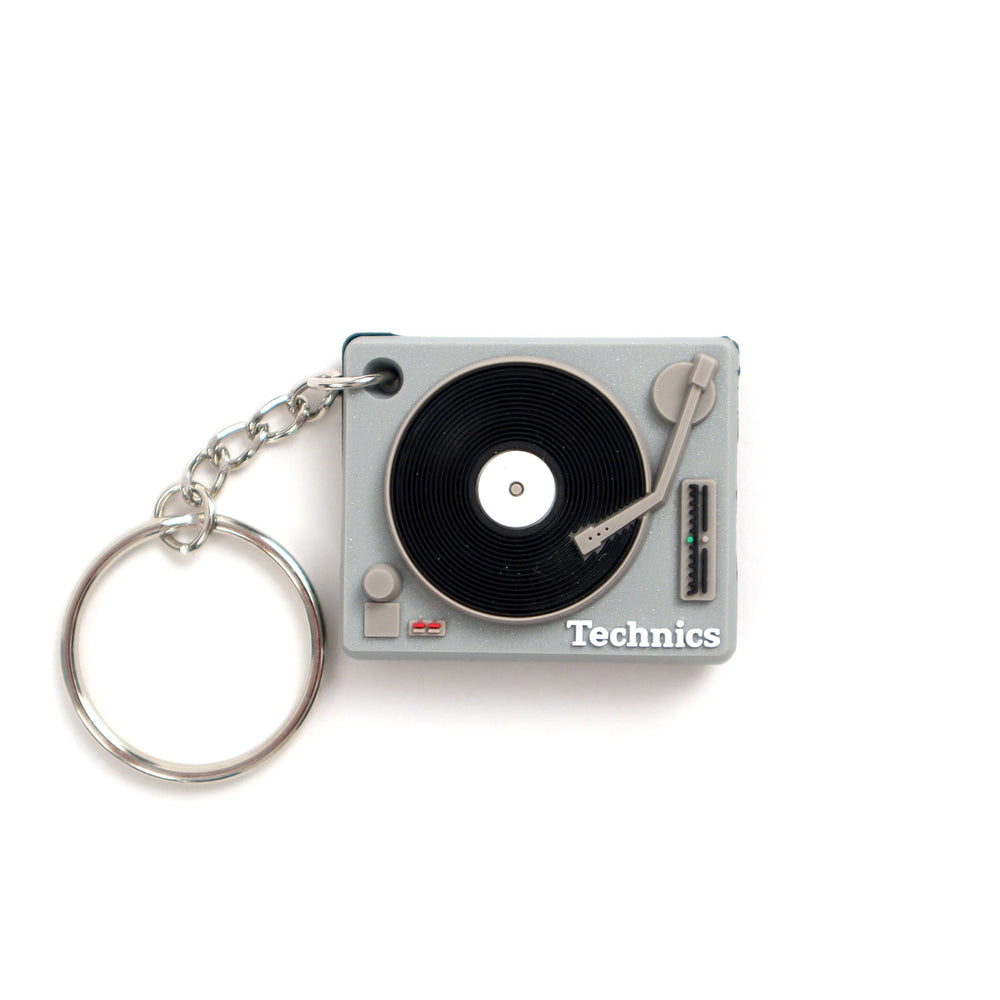Technics: 1200 Deck Keychain - Silver