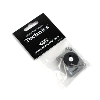 Technics: 1200 Deck Keychain - Silver