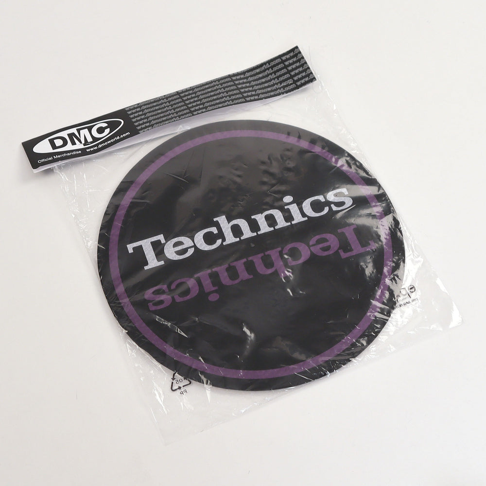 Slipmat Per Giradischi Technics - 2 Pezzi In Feltro, Blu Metallizzato, Per DJ - Foto 1