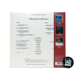 Ted Coleman Band: Taking Care Of Business Vinyl LP