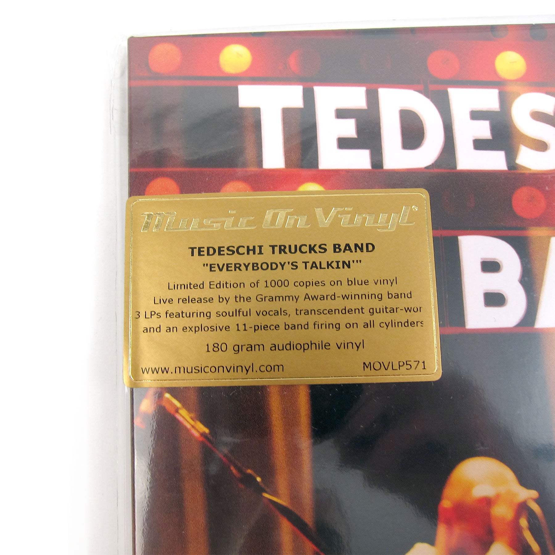 Tedeschi Trucks Band Everybodys Talkin Music On Vinyl 180g Colored — 