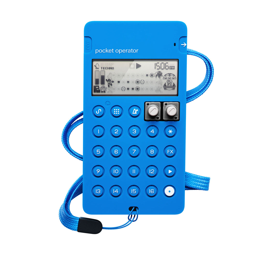 Teenage Engineering: CA-X Silicone Case For Pocket Operators - Blue