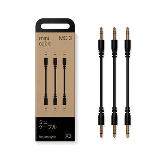 Teenage Engineering: MC3 Mini Sync Cables For Pocket Operators (3 Pack)